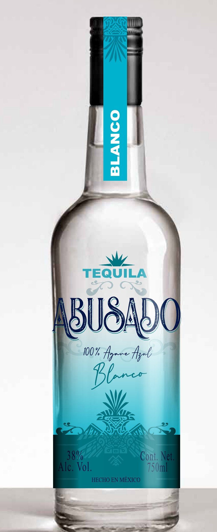 Botella de Tequila Abusado Blanco